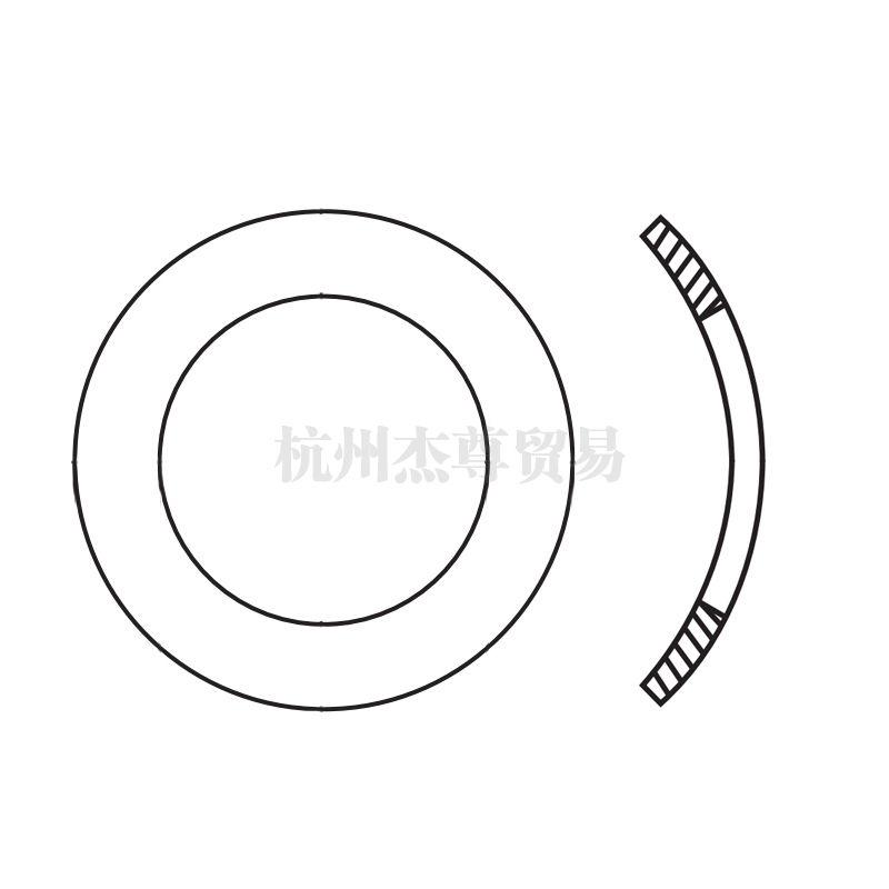 攀枝花OCHIAI弯曲垫片（MB）